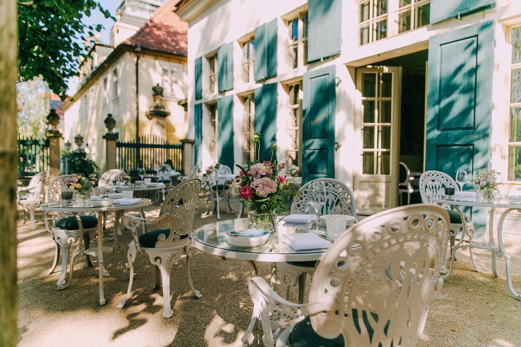 Hotel Villa Sorgenfrei & Restaurant Atelier Sanssouci Radebeul Buitenkant foto