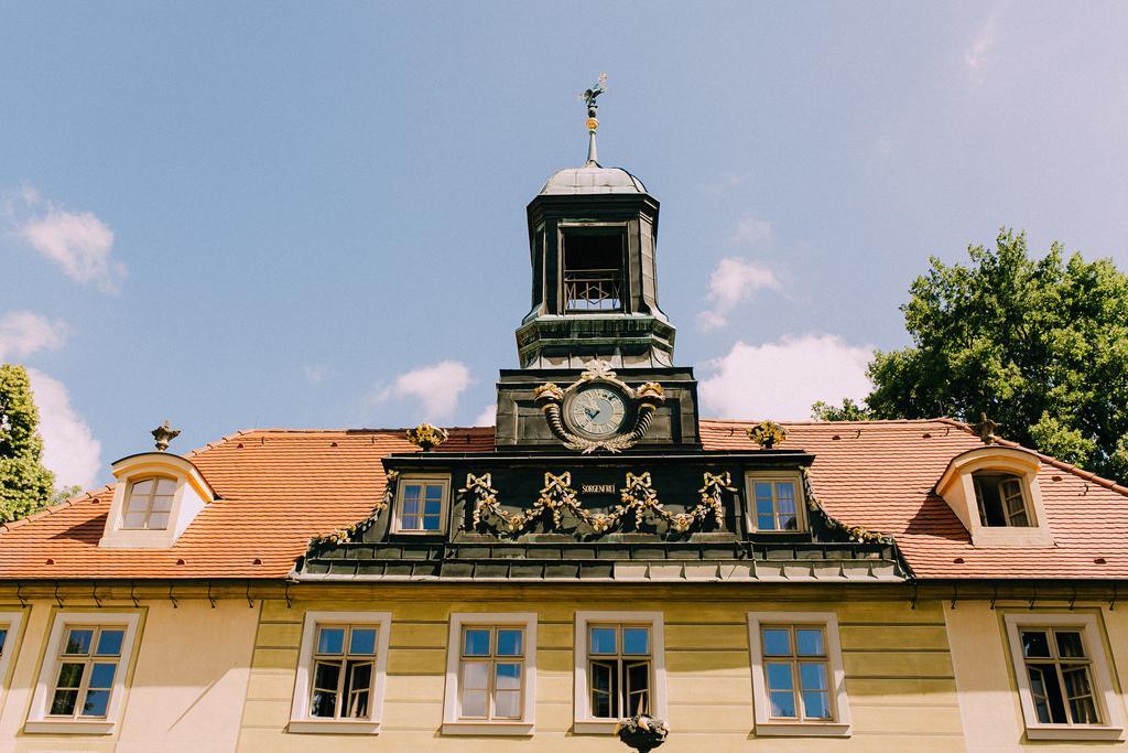 Hotel Villa Sorgenfrei & Restaurant Atelier Sanssouci Radebeul Buitenkant foto