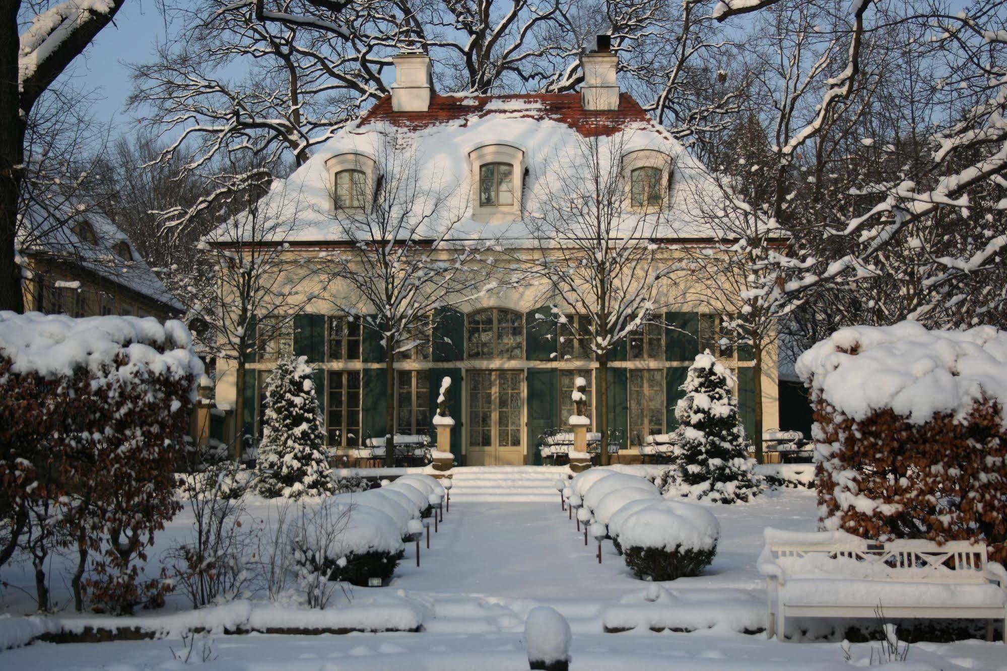 Hotel Villa Sorgenfrei & Restaurant Atelier Sanssouci Radebeul Buitenkant foto