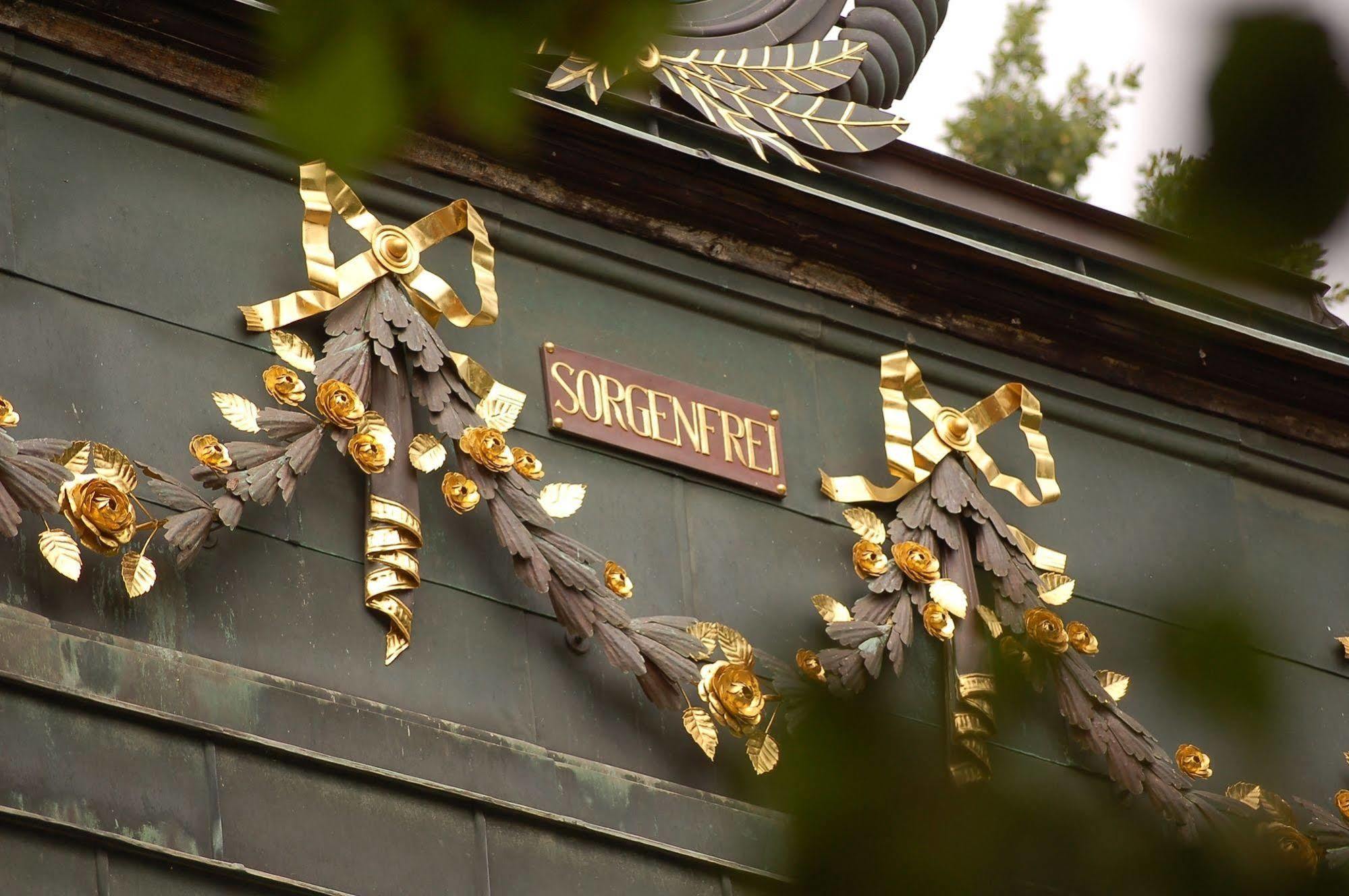 Hotel Villa Sorgenfrei & Restaurant Atelier Sanssouci Radebeul Buitenkant foto