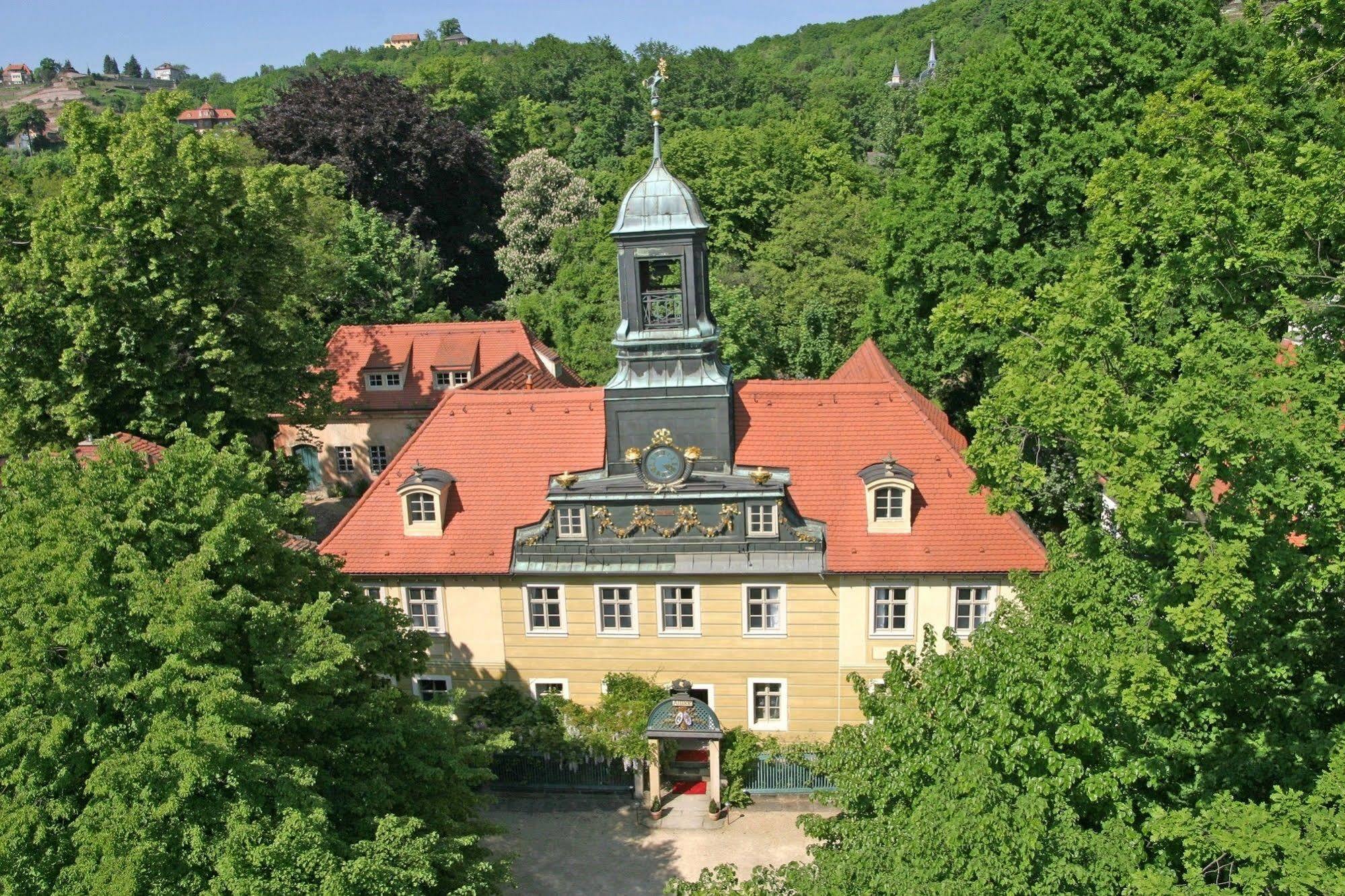 Hotel Villa Sorgenfrei & Restaurant Atelier Sanssouci Radebeul Buitenkant foto